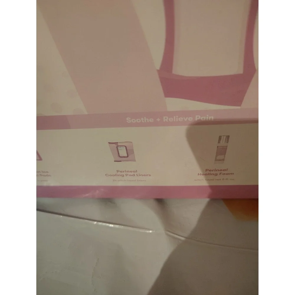 Frida Mom Postpartum Recovery Essentials Kit 5 Step Regimen with Storage Caddy
